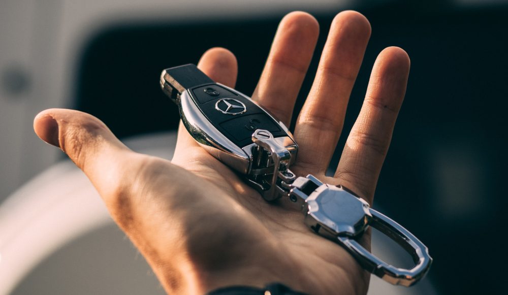 Mercedes auto sleutels