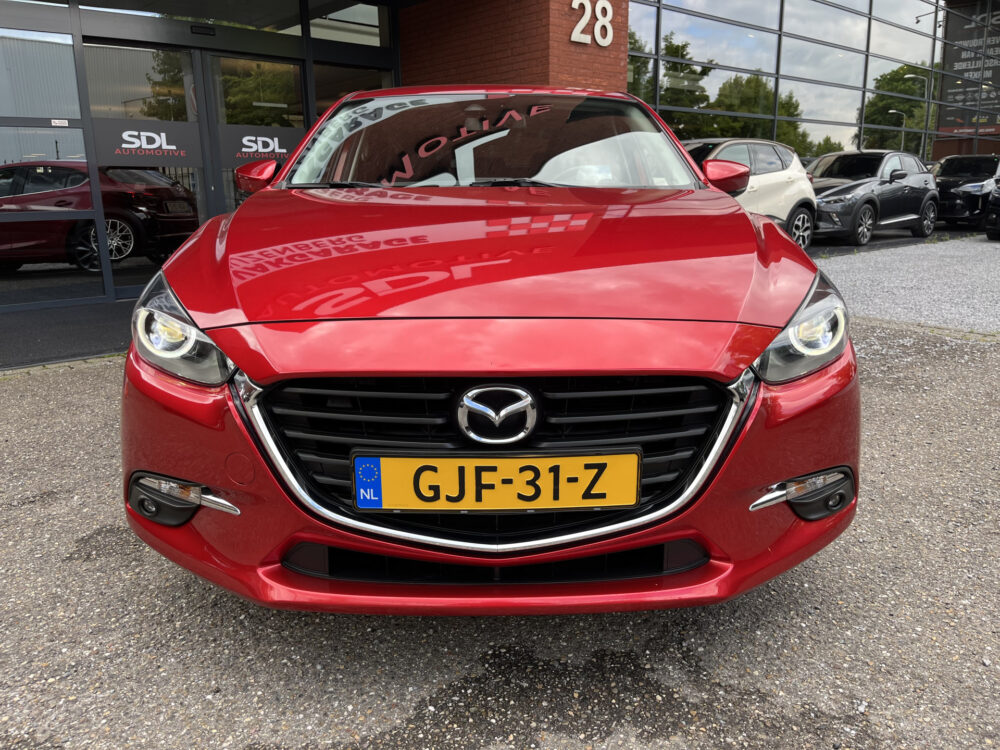 Mazda 3 2.0 SkyActiv-G 120 GT-M // FULL LED // KEYLESS // NAVI // DODEHOEK // CAMERA+SENSOREN // STUUR+STOELVERWARMING //