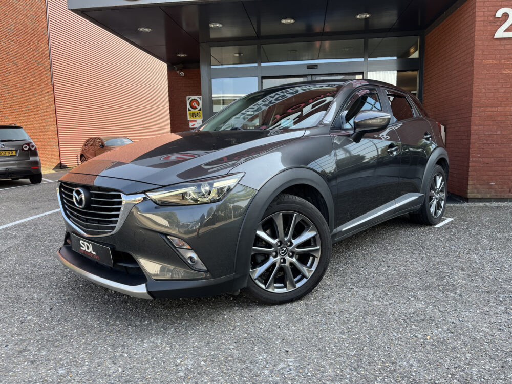 Mazda CX-3 2.0 SkyActiv-G 120 GT-Luxury // FULL LED // KEYLESS // LEDER // HEAD-UP DISPLAY // ELEK. STOELEN+GEHEUGEN // NAVI // TREKHAAK //